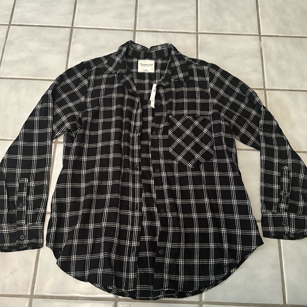 NWT Abercrombie flannel
